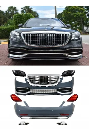 Mercedes w222 maybach dönüşüm body kit full set