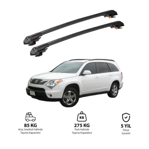 SUZUKI XL-7 2007-2010 TRX1 Thunder Carrier Kilitli Ara Atkı Siyah thumb 1