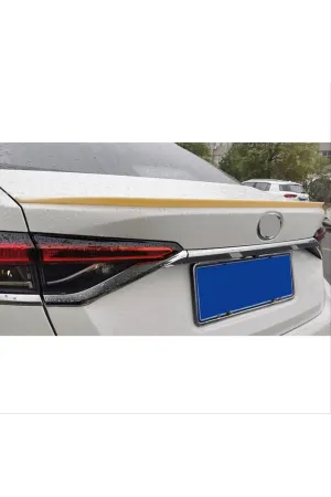 Toyota corolla bagaj üstü spoiler hybrid pianoblack 2019+ thumb 3