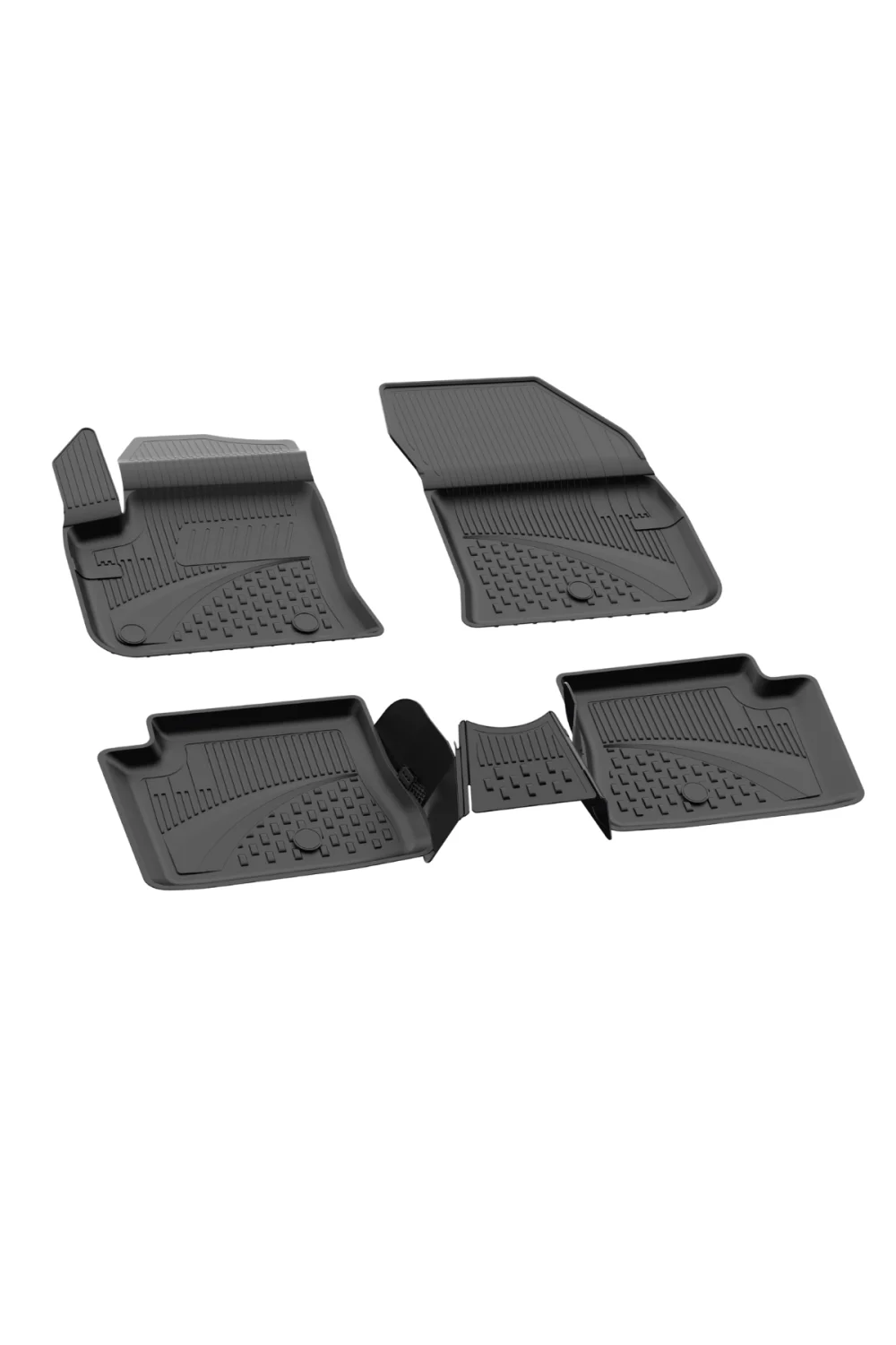 Jeep Avenger Elektrikli 2025+ Uyumlu SAHLER 4.5D PRO Premium Oto Havuzlu Paspas -Avenger Elektrikli 2024+