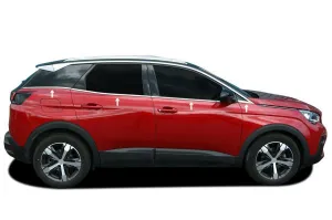 OMSA Peugeot 3008 Krom Cam Alt Çıtası 8 Parça 2016-2023 Arası - Görsel 3