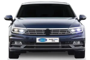 OMSA VW Passat B8.5 Krom Far Üstü Çıta 3 Parça 2019 ve Sonrası - Görsel 4