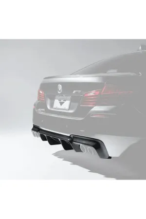 Bmw F10 M5 vorsteiner arka tampon difüzörü pianoblack 5 serisi 2011 / 2016