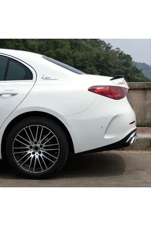 Mercedes w206 c63 bagaj üstü spoiler piano black 2020+ thumb 4