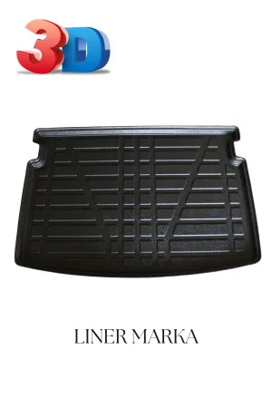 Volkswagen Golf 7 2013-2020 Uyumlu Liner Araca Özel 3D Üst Bagaj Havuzu - Golf