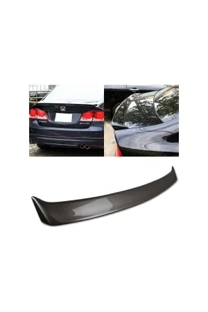 Honda civic fd6 bagaj üstü spoiler pianoblack 2006 / 2009 thumb 2