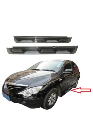 Ssangyong Actyon Uyumlu 2006 Sonrası Yan Basamak Oem Style Siyah