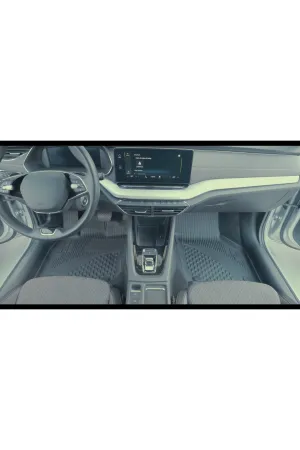 Skoda Octavia TSI EVO e-TEC 2020+ Uyumlu SAHLER Araca Özel 4.5D Havuzlu Oto Paspas - Octavia - Görsel 3