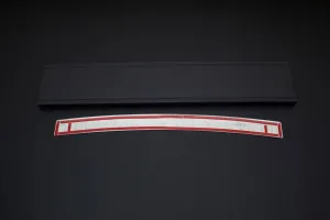 OMSA Ford Fiesta 6 Krom Arka Tampon Eşiği Taşlı 2009-2017 Arası - Görsel 2