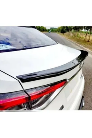 Toyota corolla bagaj üstü spoiler siyah yarasa 2019+ thumb 2