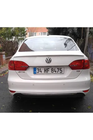Volkswagen Jetta 2011-2013 Krom Arka Tampon Altı Çıtası Aksesuarı
