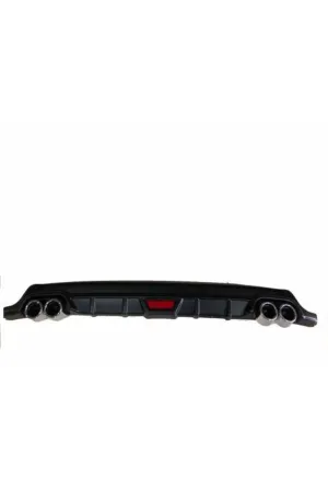 Ford focus 3 difüzör arka tampon eki çift çıkış 2012+ thumb 2