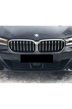 Bmw g30 lci ön böbrek panjur seryum gri 2020 / 2024 thumb 2
