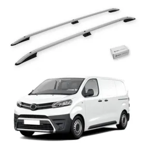 Turtle Toyota Proace (Mk2) 2013-2016 / Kısa Şasi Tavan Çıtası Crown Gri thumb 1