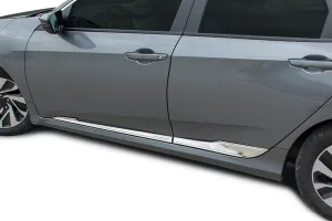 OMSA Honda Civic FC5 Krom Yan Kapı Çıtası 4 Parça 2016-2021 Arası - Görsel 2