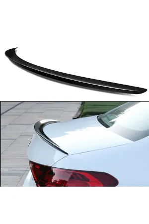 Mercedes w206 amg bagaj üstü spoiler siyah boyalı plastik 2020+ thumb 3