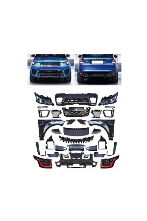Range rover sport l494 yeni görünüm body kit seti full 2013 / 2017