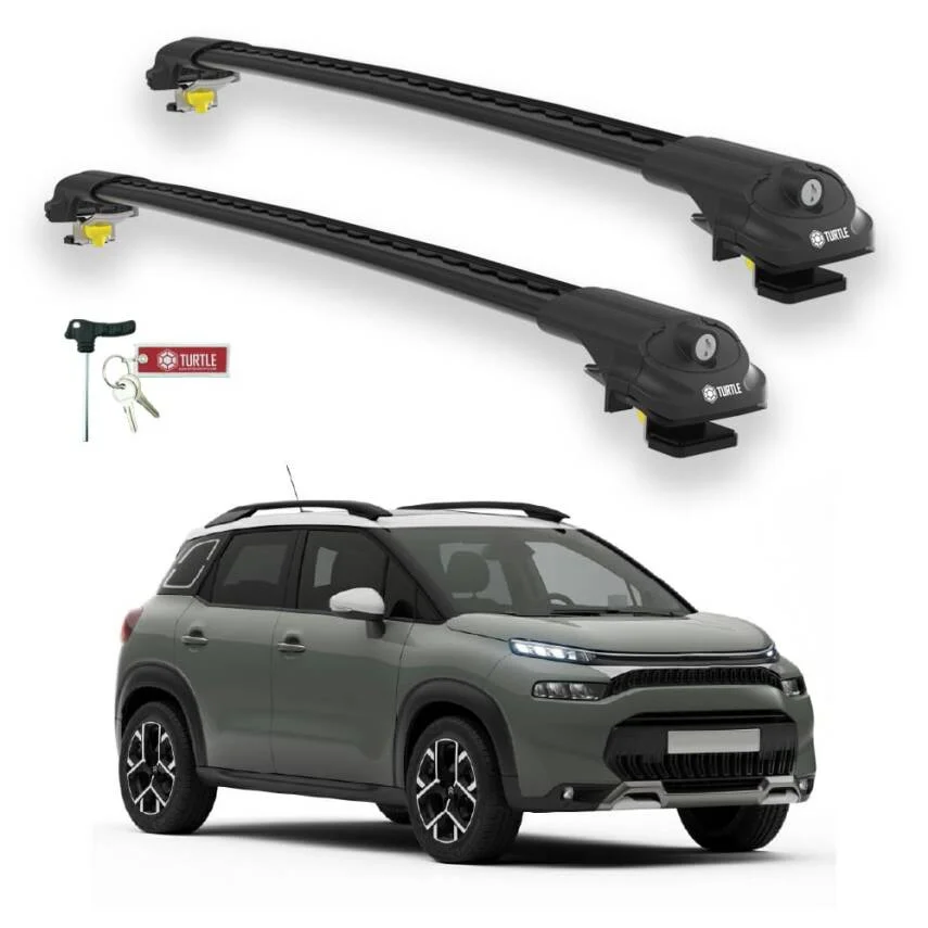 Turtle Citroen C3 Aircross (A88) 2018-2024 Ara Atkı Air1 Siyah