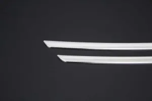 OMSA Fiat Doblo Krom Ön Tampon Çıtası 2 Parça 2010-2014 Arası - Görsel 2