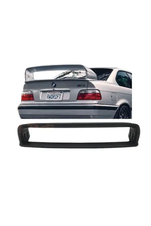 Bmw e36 bagaj üstü spoiler yüksek boyasız plastik