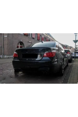Bmw e60 m5 bagaj üstü spoiler piano black 2005+ thumb 3