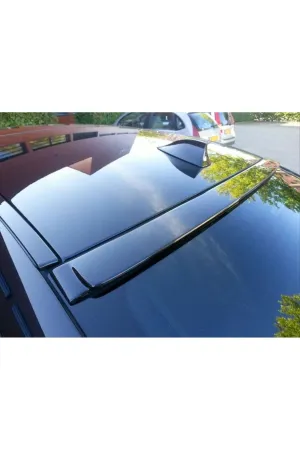 Bmw f10 cam üstü spoiler pianoblack thumb 3