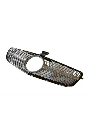 Mercedes w204 diamond ön panjur ızgara gri 2007 / 2014 thumb 2