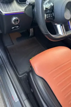 Mercedes C Serisi 2021+ Uyumlu SAHLER Araca Özel 4.5D Havuzlu Oto Paspas - Mercedes W206 - Görsel 5