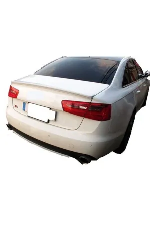 Audi a6 bagaj üstü spoiler 2012 / 2017 boyasız thumb 3