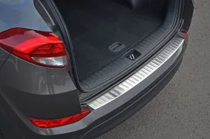 Omsa Hyundai Tucson Krom Arka Tampon Eşiği Taşlı 2015-2018 Arası