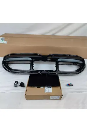 Bmw g60 m60 ön böbrek panjur ızgara ledli m 2024+ thumb 2