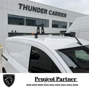 Fiat Scudo K0 2022-2026 Thunder Pro Seri Ağır Yük Taşıma Ara Atkı Tavan Barı 2 li thumb 4