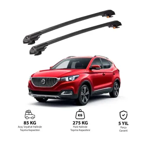 MG ZS CROSSOVER 2018 ve Sonrası TRX1 Thunder Carrier Kilitli Ara Atkı Siyah thumb 1