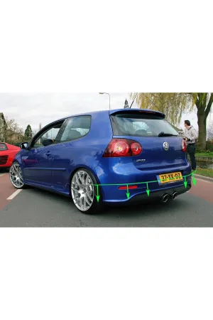 Vw golf 5 r32 arka tampon alt eki 2003 / 2009