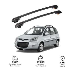 HYUNDAI LAVITA 2001-2010 TRX1 Thunder Carrier Kilitli Ara Atkı Siyah thumb 1
