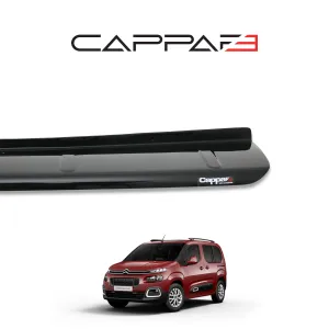 Citroen Berlingo 2019- Yılı ve Sonrası Uyumlu Arka Tampon Eşiği Parlak - Görsel 3