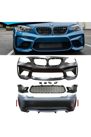 Bmw f22 m2 competition body kit tampon seti 2014 / 2018