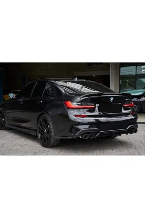 Bmw g20 m4 bagaj üstü spoiler pianoblack 2019+ thumb 2