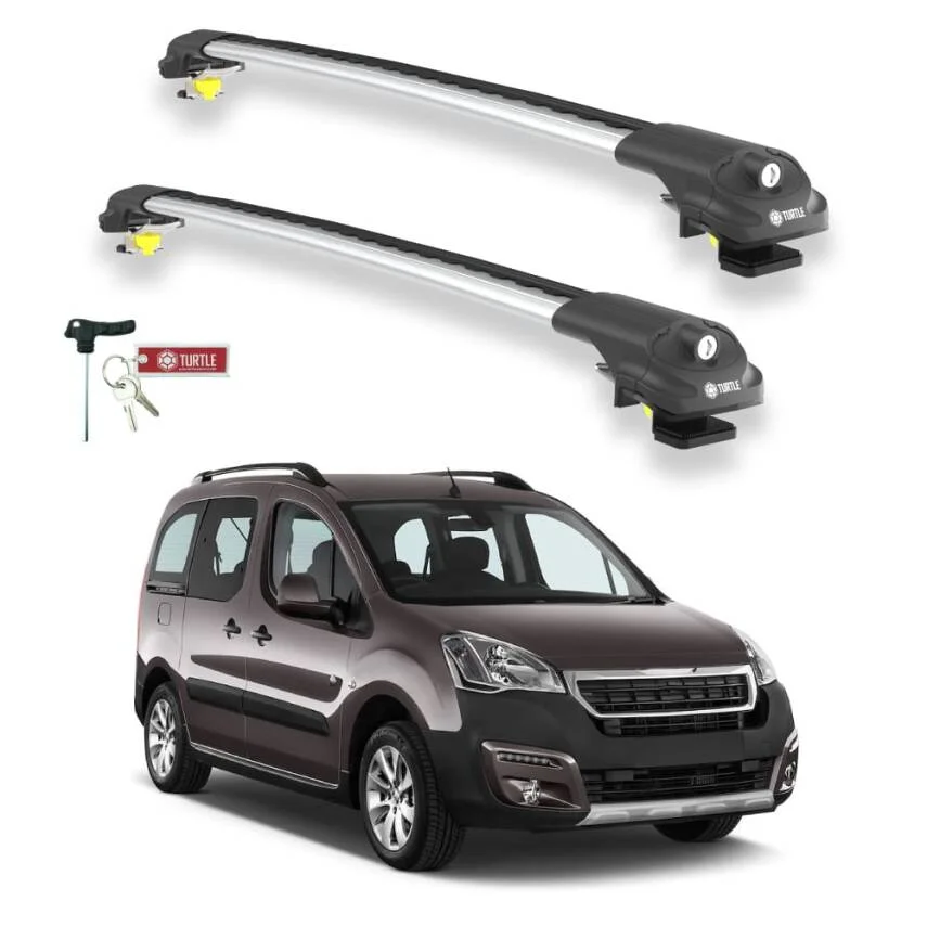Turtle Peugeot Tepee Partner 2008-2018 Ara Atkı Air1 Gri