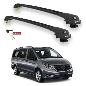 Turtle Mercedes-Benz Metris (W447) 2015-2025 Ara Atkı Air1 Siyah