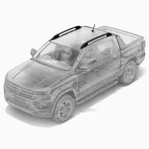 Tavan Barı - Aero Alüminyum Tavan Taşıyıcı Bar Sistemi - Volkswagen Amarok - Görsel 5