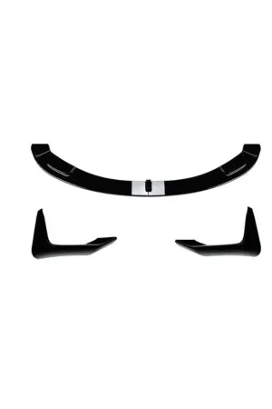 Bmw F30 f80 m3 ön tampon altı lip ve flap seti 3 parça 2012+