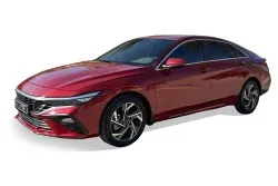 OMSA Hyundai Elantra Krom Bagaj Çıtası Plaka Üstü 2020 ve Sonrası - Görsel 4