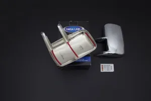 OMSA VW Volt/Lt Krom Ayna Kapağı 2 Parça Abs 1998-2006 Arası - Görsel 2