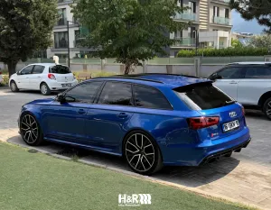 Drs Tuning Audi RS6 C7 Avant 2013- Sonrası H&R Spor Yay -20mm thumb 3