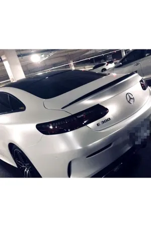 Mercedes w213 c238 coupe bagaj üstü spoiler siyah boyalı 2017+