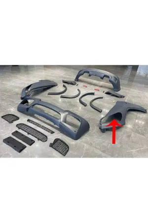 Bmw x5 e70 mtech body kit tampon seti 2007 / 2010 thumb 2