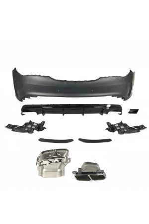 Mercedes w177 cla45 body kit tampon seti 2015 / 2018 facelift thumb 2