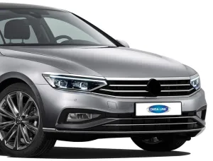OMSA VW Passat B8.5 Krom Ön Tampon Alt Çıtası 3 Parça 2019 ve Sonrası - Görsel 2