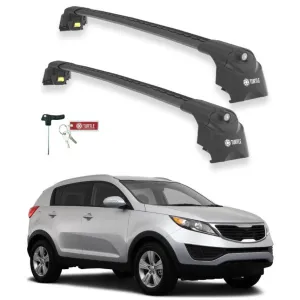 Turtle Kia Sportage (Sl) 2010-2015 Ara Atkı Air2 Siyah